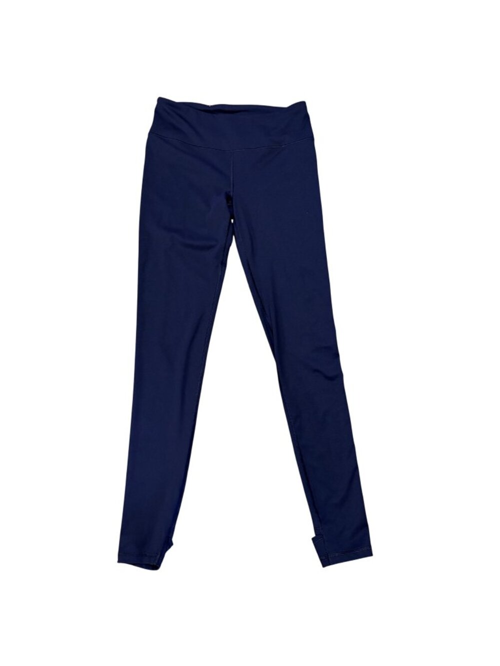 Victorias Secret VSX Sport Womens Navy Blue Knockout Stirrup Leggings M Long